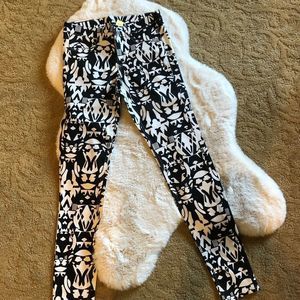 Funky geometric pants “DIVIDED”